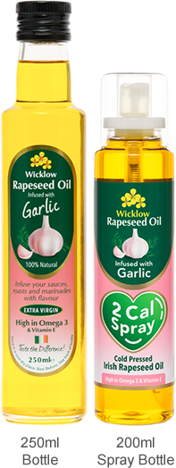 Wicklow Rapeseed Oil Infused with Garlic