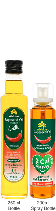 Wicklow Rapeseed Oil Infused with Chilli